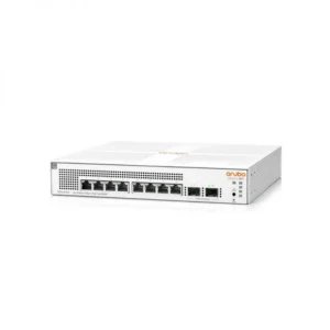Aruba / JL681A / 8 Port Gigabit ( 8 POE - 124 Watts ) & 2 SFP