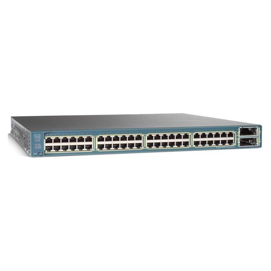 Cisco switch Catalyst WS-C3560-48PS-S Managed IP Base 48 Port Fast Ethernet PoE