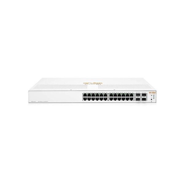 Aruba / JL682A / 24 Port Gigabit & 4 SFP+ 1/10GbE ports smart managed Switch / Instant On 1930 24G 4SFP/SFP+