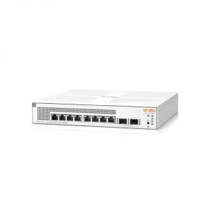 Aruba / JL681A / 8 Port Gigabit ( 8 POE - 124 Watts ) & 2 SFP