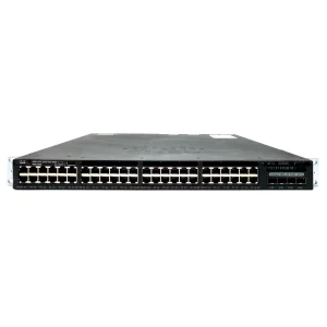 Cisco Catalyst Switch 3650 48 Port 1G PoE+ Uplink 2x 10G SFP+