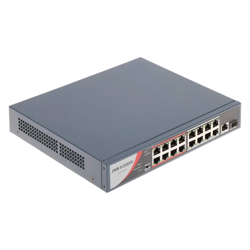 1789173472091 Hikvision DS 3E0318P E M(B) Switch 16 port
