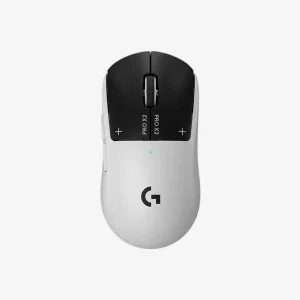 [910 007777] Logitech PRO X2 Super Strike Wireless Gaming Mouse White 910