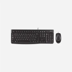 [920 002546] Logitech MK120 Wired Keyboard & Mouse Combo Black 920