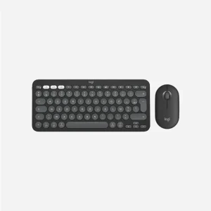 [920 012251] Logitech k380s Pebble 2 for Mac Bluetooth WL Keyboard & Mouse Combo Graphite 920
