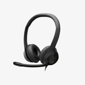 [981 000406] Logitech H390 USB Wired Headset Black 981