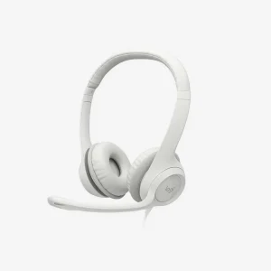 [981 001286] Logitech H390 USB Wired Headset Off White 981