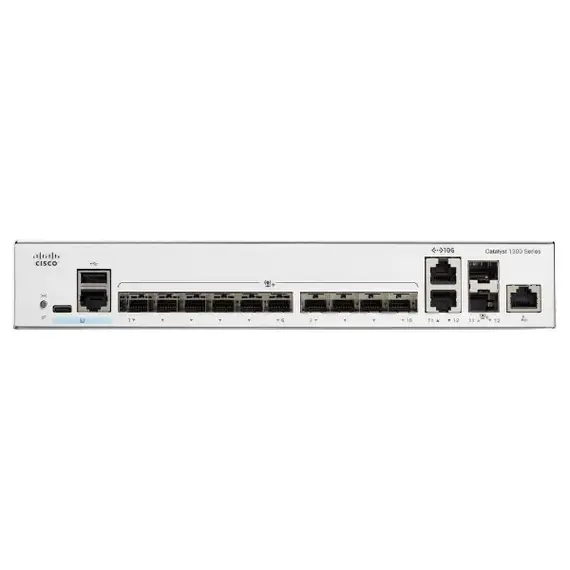 Cisco C1300 12XT 2X Switch 12 Port
