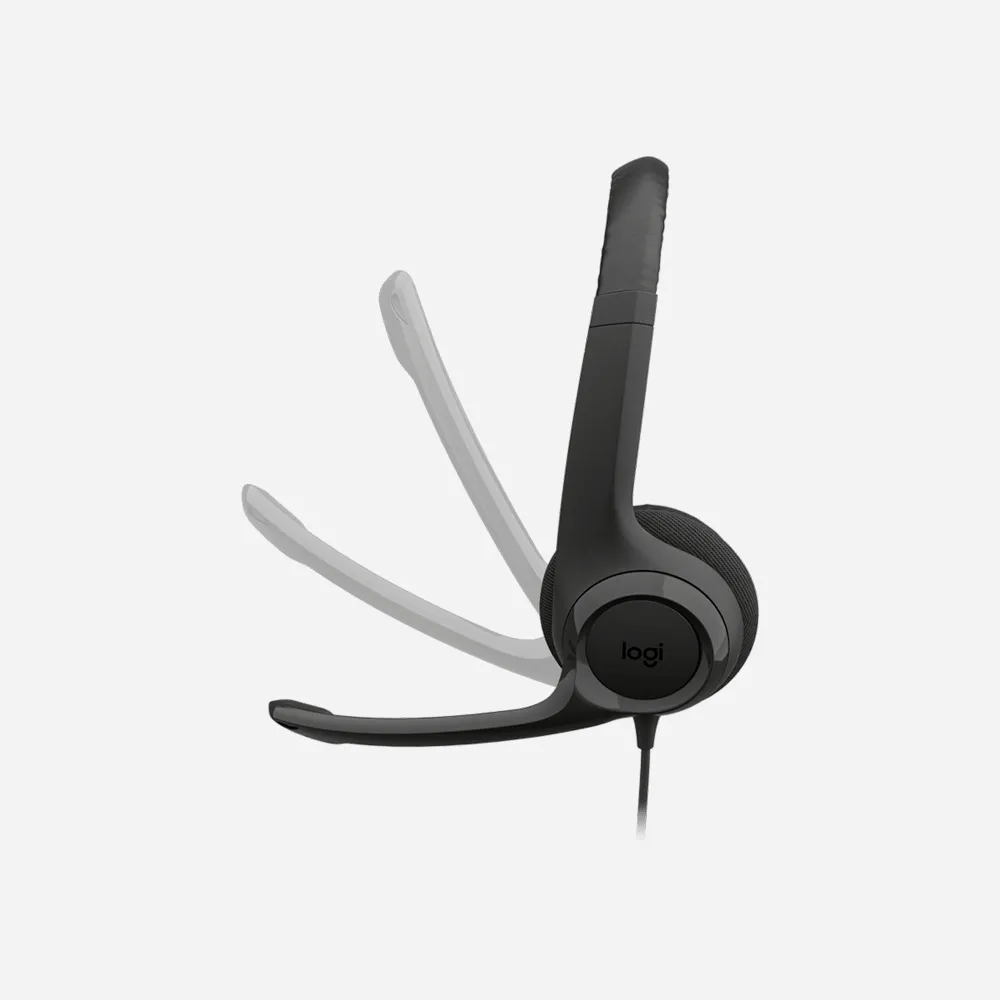 Logitech H390 USB C Wired Headset 981 001576