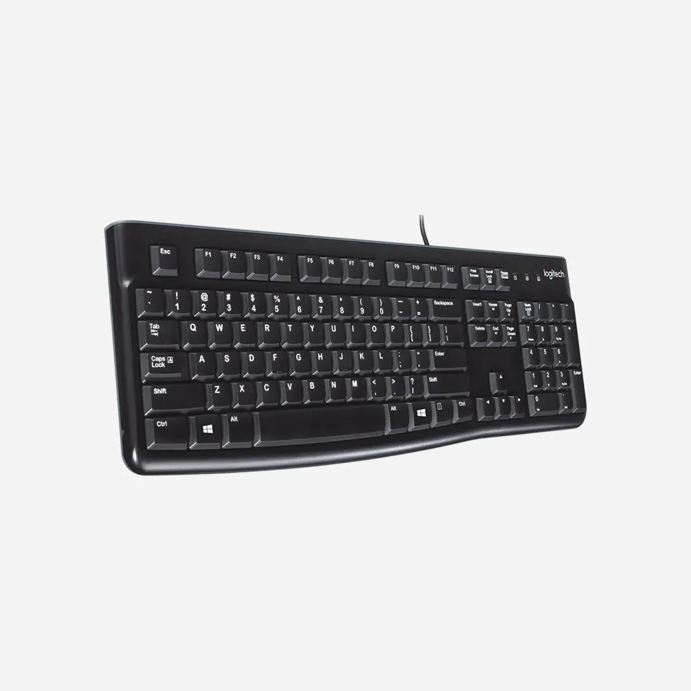 Logitech Keyboard K120 USB Black 920 002495